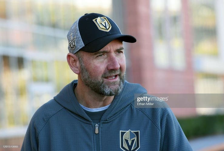 TEAM ISSUE Vegas Golden Knights PLAYER COACH Team Jacket XL Peter DeBoer Fanatics Authentic Pro