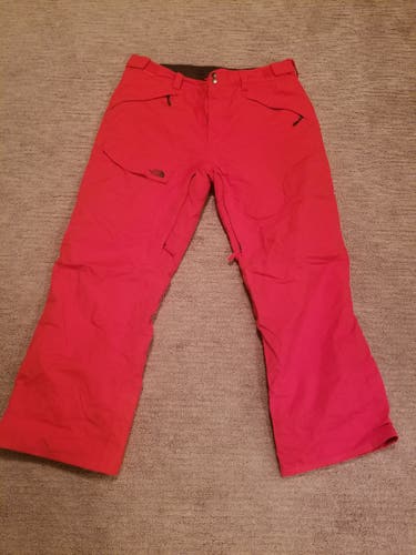 Red Ski Pants Men's Adult Used XL The North Face