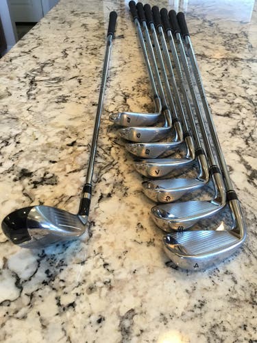 Nike Ignite Set 4-P And #3 Fairway Wood Regular Flex Steel Shaft