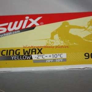 new 2022 Swix Bio Training Wax UR10 Yellow 900 grams: Bulk Wax SWIX