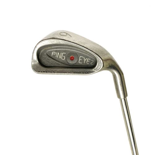 Used Ping Eye 2 Red Dot Men's Right 6 Iron Stiff Flex Steel Shaft