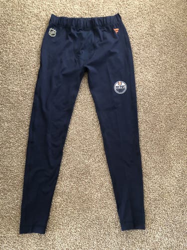 Fanatics Team Issue Edmonton Oilers Compression Pants Size Large