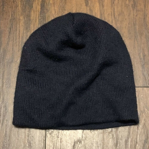 Old Navy Branded Apparel Basic Solid Navy Blue Winter Beanie Hat