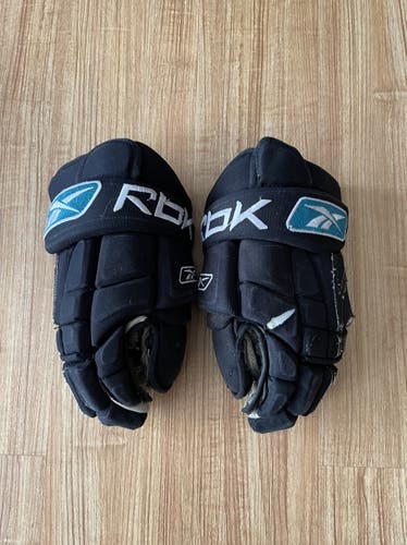 Pro Stock Reebok 7K Sharks 14” Gloves
