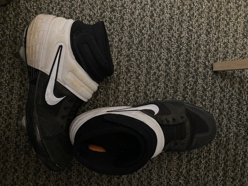 Black Men's Metal High Top Alpha Huarache Elite