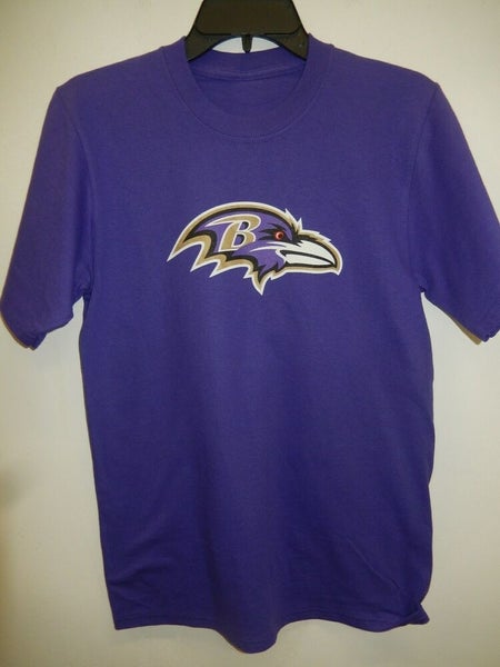 91202 Mens NFL Team Apparel BALTIMORE RAVENS Team Logo Jersey Shirt  PURPLE NEW