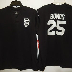 0213 Boys Youth San Francisco Giants BARRY BONDS 2 Button Baseball JERSEY New