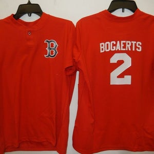 0217 Boys Youth Boston Red Sox XANDER BOGAERTS 2 Button Baseball JERSEY RED