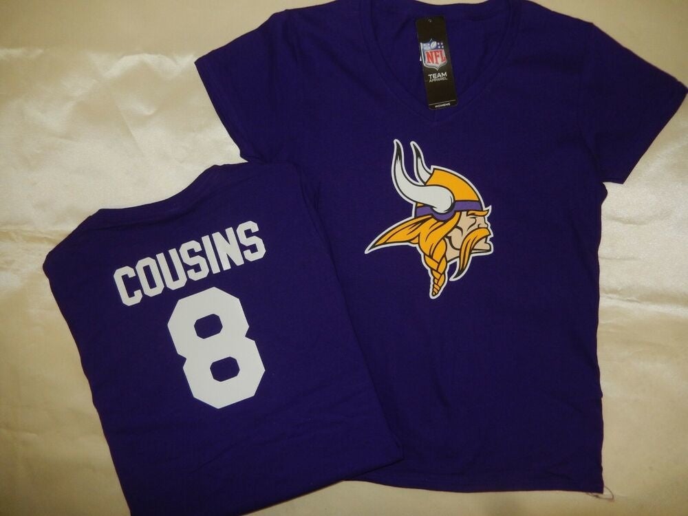 Kirk Cousins 8 Minnesota Vikings of football retro poster shirt