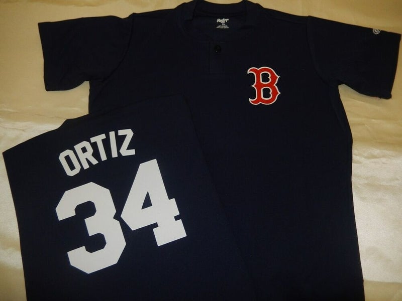 Mens MLB Team Apparel Boston Red Sox XANDER BOGAERTS Baseball Shirt NAVY