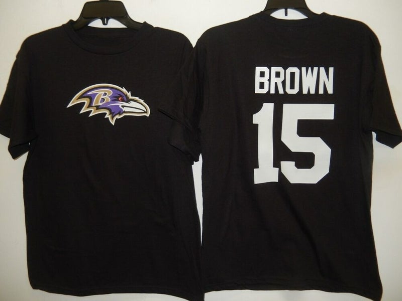 Marquise Brown Baltimore Ravens Nike Youth Game Jersey - Purple/Black