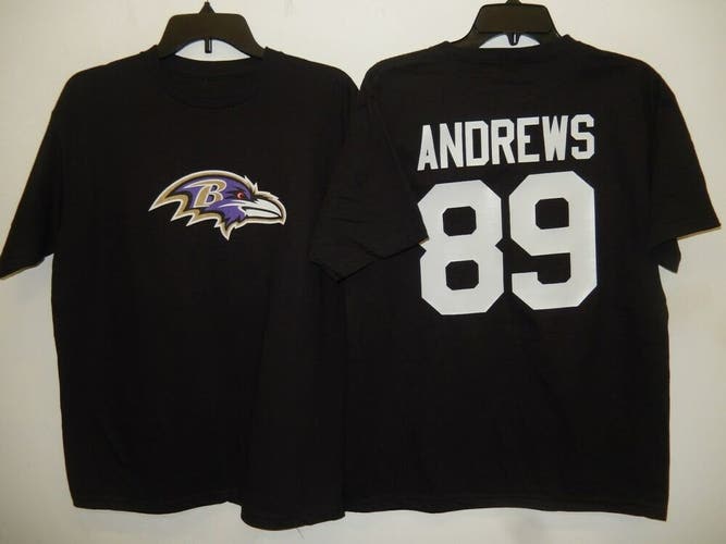91126-1 NFL Apparel Baltimore Ravens MARK ANDREWS Football Jersey Shirt BLACK