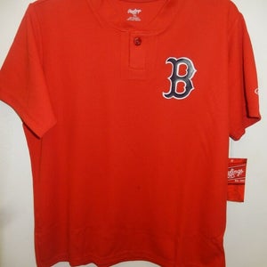 0220 Boys Youth BOSTON RED SOX Vintage Pullover Baseball JERSEY New RED