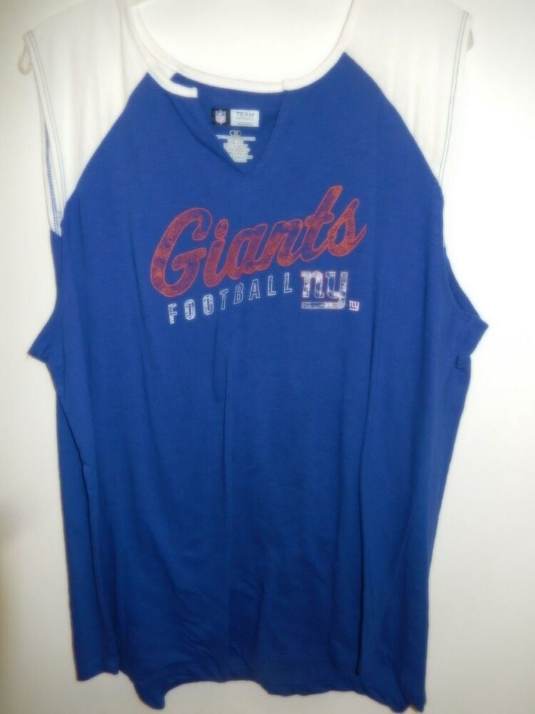 11118-13 NFL Womens Ladies NEW YORK GIANTS Crew Neck Football