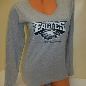 01120 Womens Ladies PHILADELPHIA EAGLES Vintage Football Long