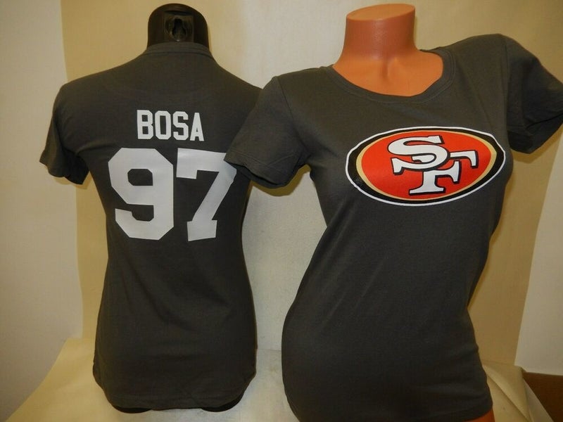 20117 MENS San Francisco 49ers NICK BOSA Neck Football Jersey