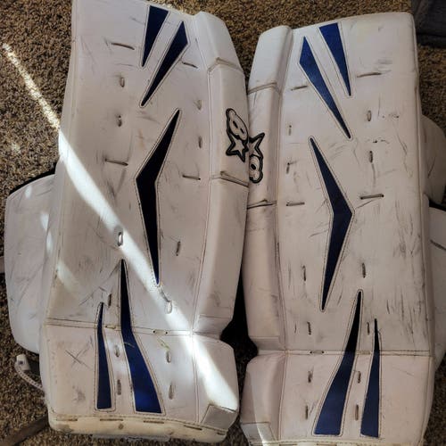 Goalie Leg Pads Used 29" Brian's NetZero