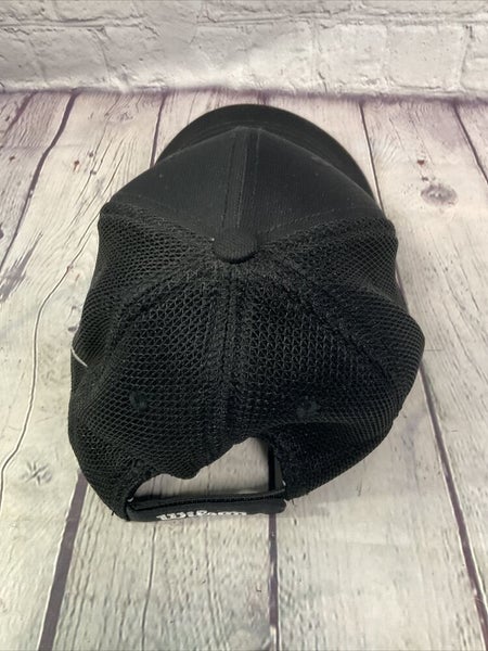 Wilson Golf Snapx Hat Black Polyester Durable Comfortable New Without Tags