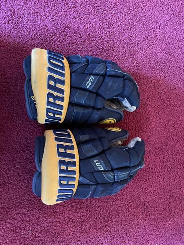 Game Used Marco Scandella Warrior 14" Pro Stock Covert QR1 Gloves