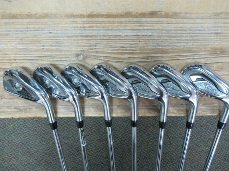 NICE TITLEIST T200 IRON SET 5 - PW AW PROJECT X LZ 6.0 120g STIFF FLEX STEEL