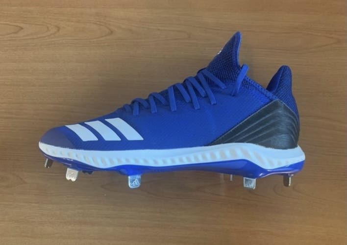 Adidas Mens Icon Bounce Hybrid  Baseball Cleats   (Men’s Size 12)  Color: Blue