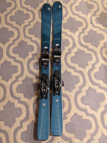 Skis Used Women's 2021 Blizzard All Mountain black pearl 145cm With Bindings Max Din 10