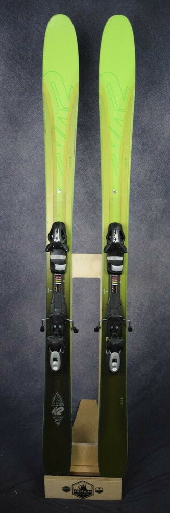 Twin Tip PRIMAL Red 145cm Skis *New* All Mountain & Carving with *Used* Bindings 