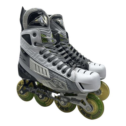 Used Mission Inhaler Ac2 Senior 7 Roller Hockey Skates