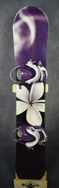 SYSTEM MANTRA SNOWBOARD SIZE 153 CM WITH SILENCE LARGE BINDINGS