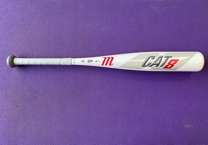 2021 Marucci Baseball Bat CAT 8, 27” Length, 17oz