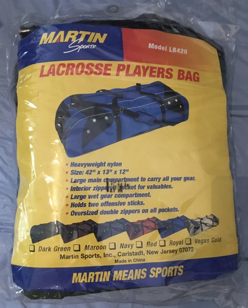NWOT Lacrosse - Duffle Bag - Color Green - Heavy Weight Nylon