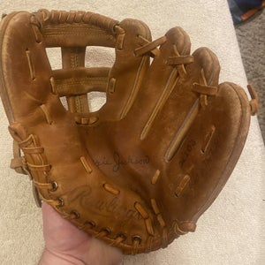 Vintage Reggie Jackson Signature Edition Used Right Hand Throw 10.5" 21103 Baseball Glove