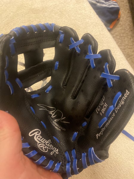 Rawlings Playmaker Series Blue & Baby Blue 12 Josh Donaldson Autograph  Series Baseball Glove