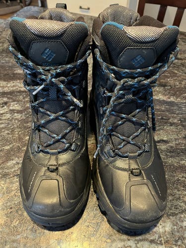 Black Men's Size 9.0 (Women's 10) Columbia Boots