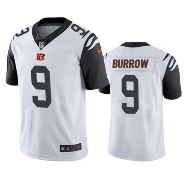 Men's Nike Joe Burrow White Cincinnati Bengals Game Jersey