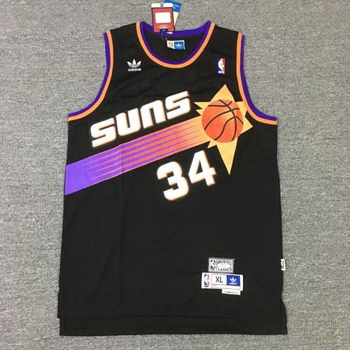 Charles Barkley Suns Black Jersey Men's New Adult XXL Adidas