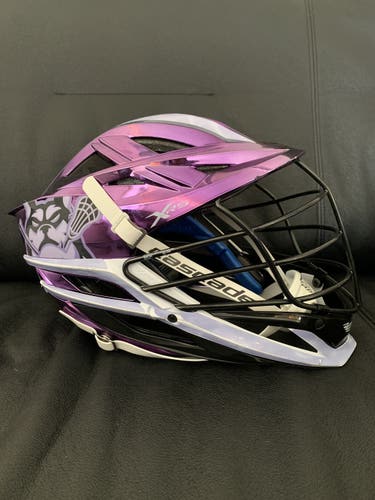 GAME WORN 2021 PLL WATERDOGS HELMET