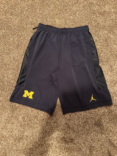Mens Medium Michigan Jordan Vapor Shorts