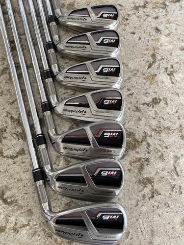 TaylorMade M6 - Regular Flex Steel Shaft Iron Set