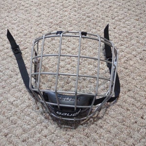 Used Medium Bauer Helmet Cage