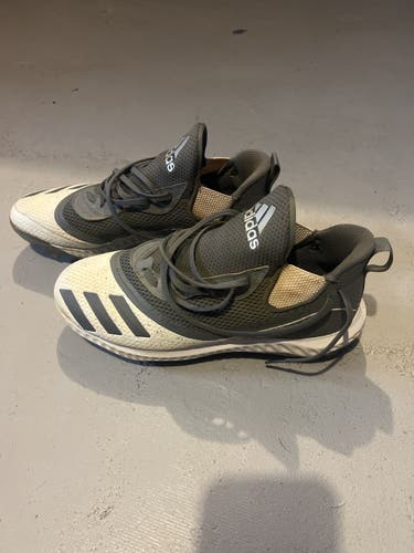 Gray Adult Molded Cleats High Top Icon V Boost