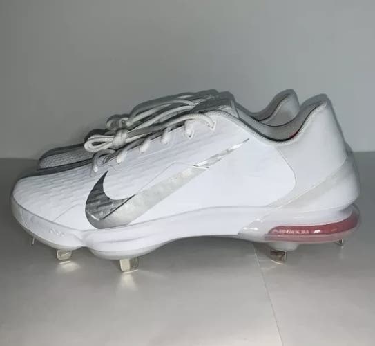 White Men's Metal Low Cut Force Zoom Trout 7