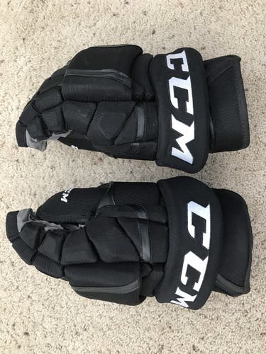 CCM 14" HG12 Gloves New Black Dallas Stars
