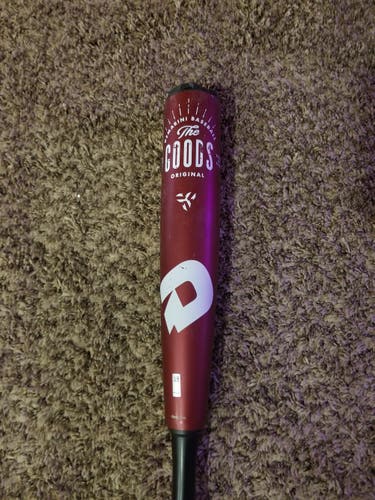 Bat Used USSSA Certified 2021 DeMarini Hybrid The Goods (-5) 25 oz 30"