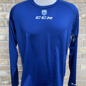 CCM Performance Long Sleeve Body Fit Training Shirt Utica Comets 6037-003