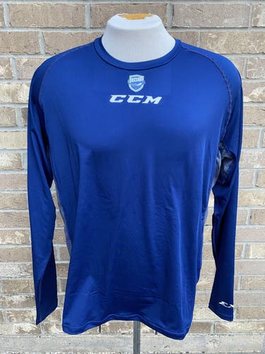 CCM Performance Long Sleeve Body Fit Training Shirt Utica Comets 6037-003