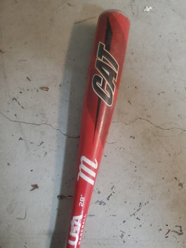 Bat Used 2019 Marucci Alloy CAT (-10) 18 oz 28"
