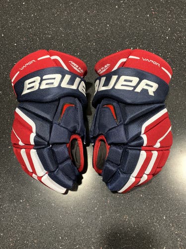 Used Bauer 15" Vapor Pro Team Gloves