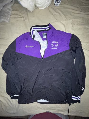 Lacrosse boathouse windbreaker jacket medium