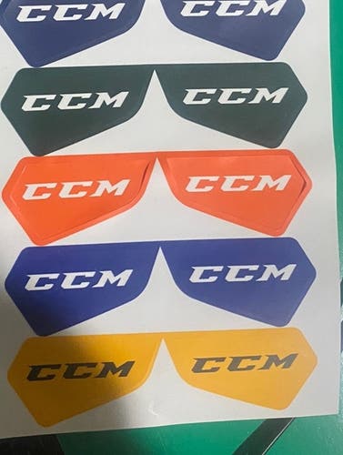 CCM Visor Stickers